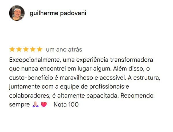 Depoimento Guilherme